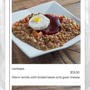 Menu December 2024