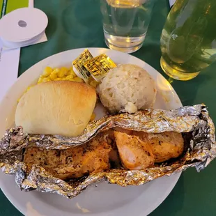 Salmon from the grill