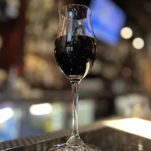 Finishing with a port.