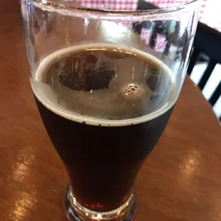The Uptown brown ale, brewed from Vinomondo!