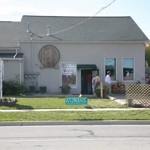 the front of the winery
