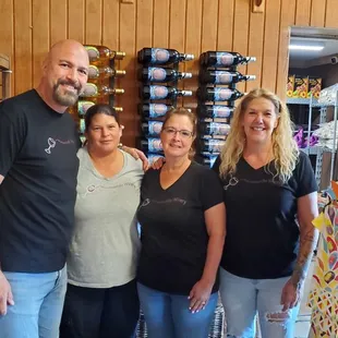 Brett, Heather, Jackie and Terri: welcome to Vinomondo Winery, and we look forward to introducing you to some GREAT wines!