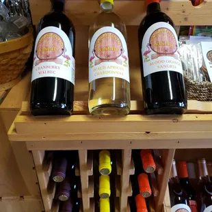 Many sweet wines to choose from!