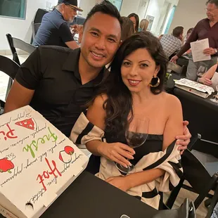 VINOPOP community enjoying a winemaker led tasting in Laguna Beach