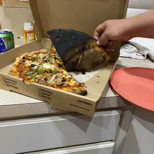 Ordered pizza delivery 3/25/2022