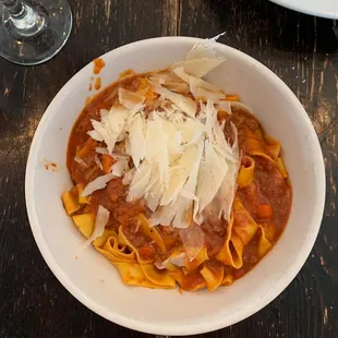 Tagliatelle Al Ragu Bolognese