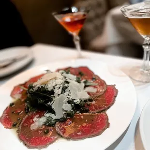 Arugula and Beef Carpaccio