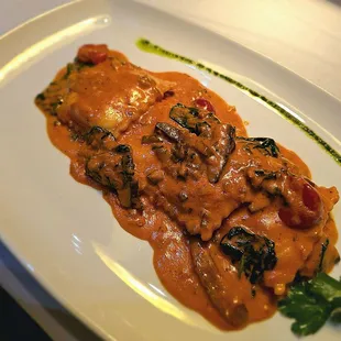 Lobster ravioli