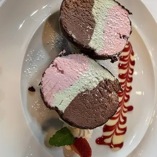 Spumoni Bomb that was delicious!