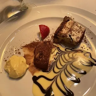 Dessert offered by the owner