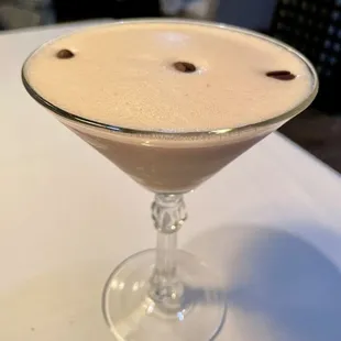 Espresso martini.  Very nice