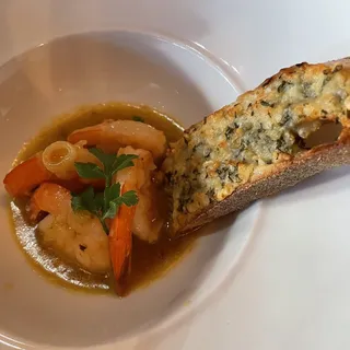 Sauted Shrimp Al Cognac