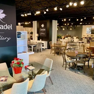 Stop by to see over 100 tables on display.