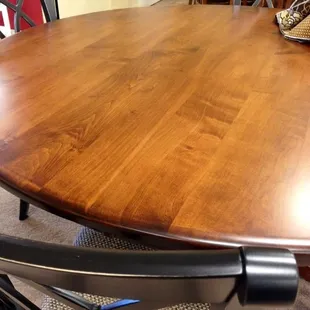 Solid maple. Made in Ohio.