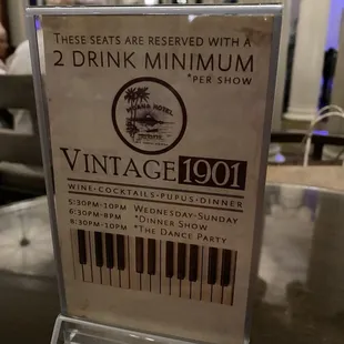 the date of the event