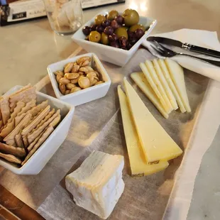 Build your own cheese board
