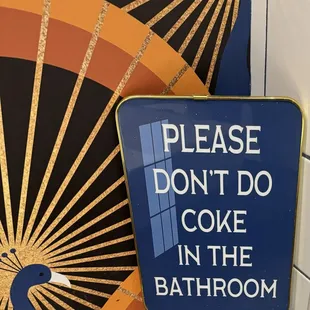 Bathroom sign