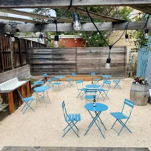 Our backyard event space!