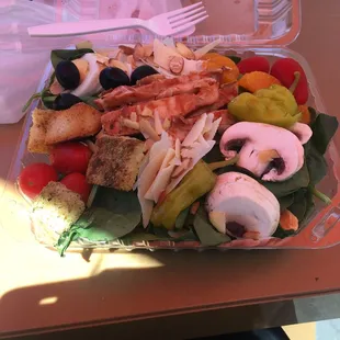 Yummm BBQ chicken salad