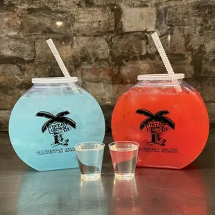 Make sure you add an extra shot to your Blue Hawaiian or Hurricane Punch Fishbowl.