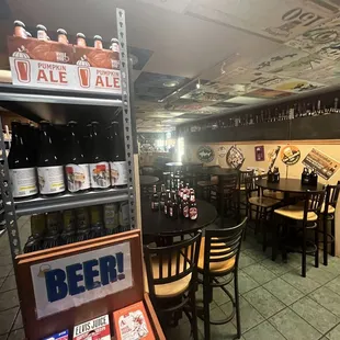 the inside of a restaurant