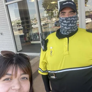 Junior the security guard