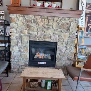 fireplace