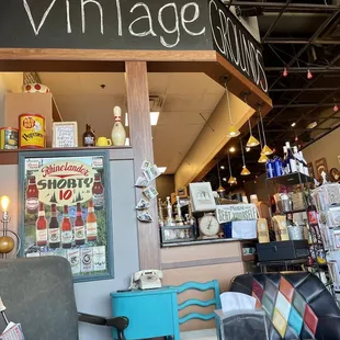 the front of the store