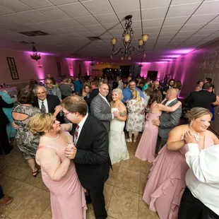 Reception space for parties of any size