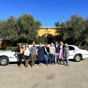 First stop of our wine tour!