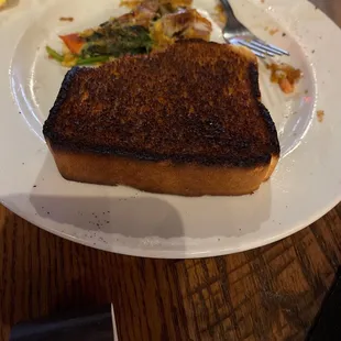 Burnt toast