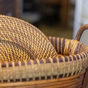 Boho plates and basket