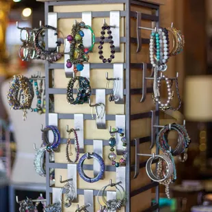 Right in front we have some jewelry for only $5 each