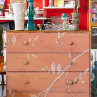 Hand-painted dresser