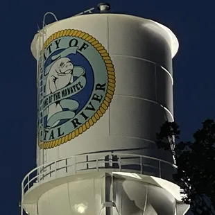 Crystal river water tower