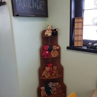 Kids can color and take home a beanie baby!