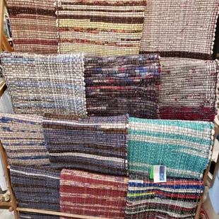 Locally woven rugs