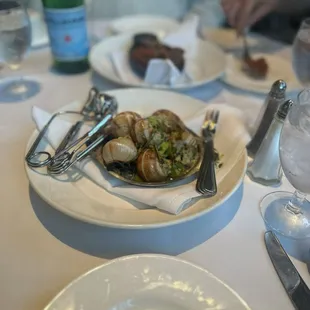 Escargot has amazing flavor