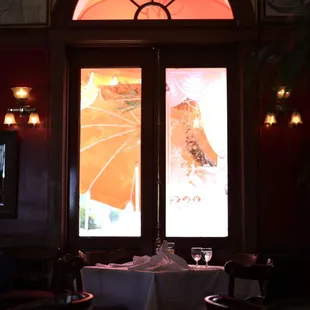 sushi and sashimi, interior