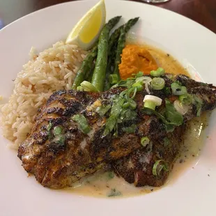 Blackened Red Snapper