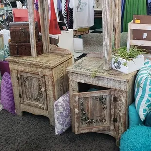 Shabby Chic end table and coffee table