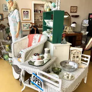 Vintage Wicker.