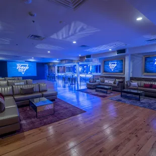 Vintage Rock Club open event space and VIP sections