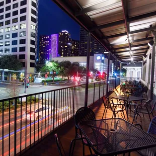 Vintage Rock Club Balcony overlooking Poydras Street