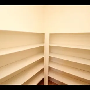 Large walk-in pantry