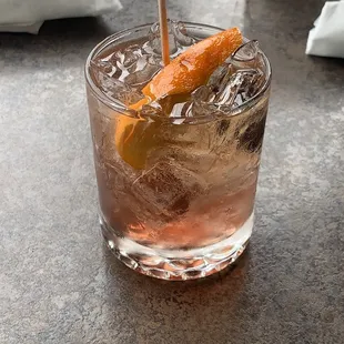 Old Pappy, one and  done!  The 120 proof bourbon was great the Luxardo cherry is like a dessert in your cocktail.