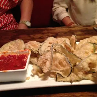 Eggplant and zucchini chips!