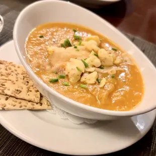 Soup of the day: potato/leek soup (must try!)