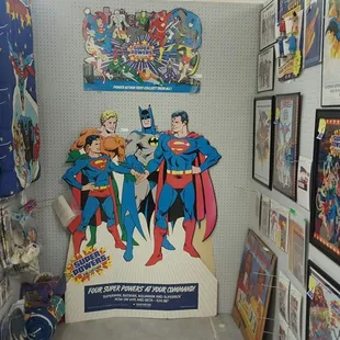 Super Powers, Posters, Store Displays