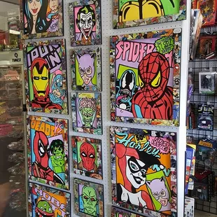 Local Original Art on Canvas and custom frames